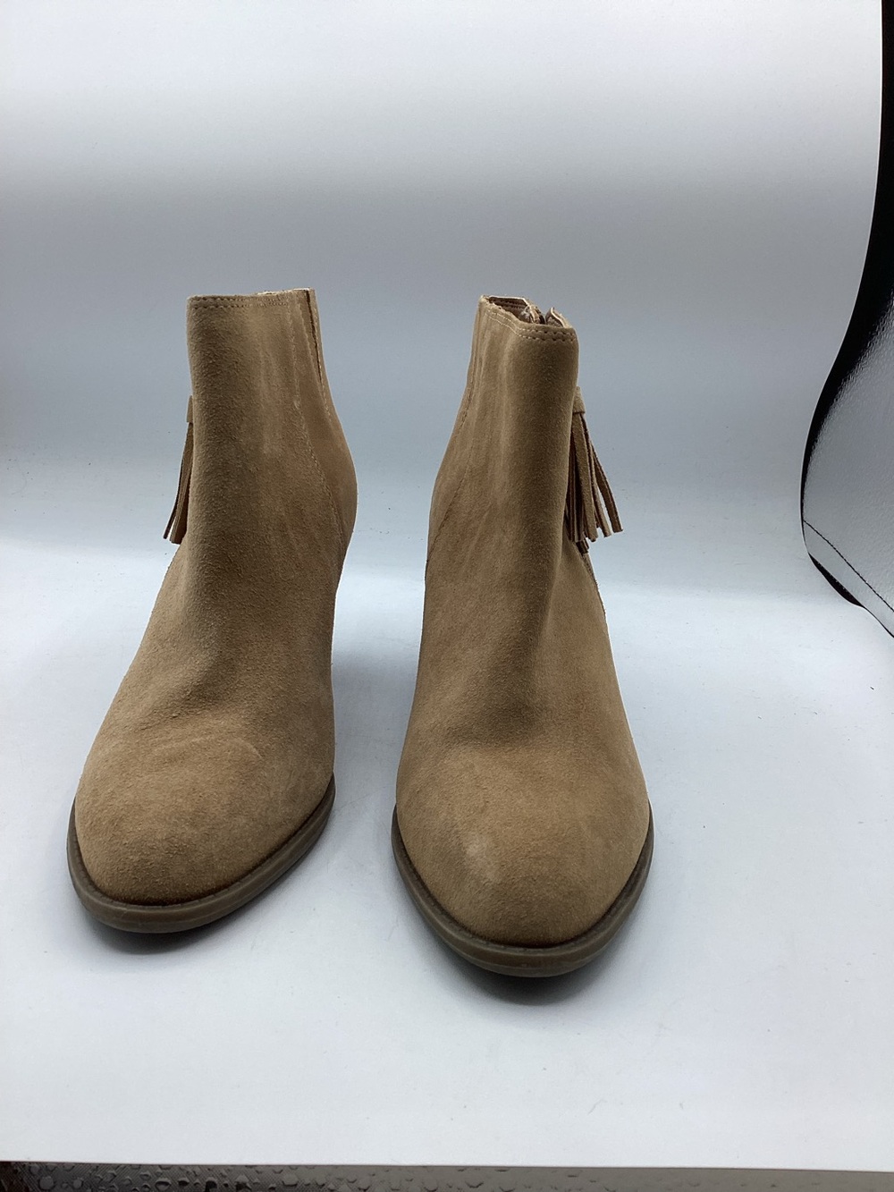 Vionic Faros Fringe Ankle Boots Women’s Size 9